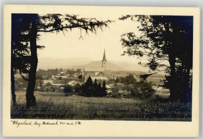 Wegscheid Niederbayern  x 1935