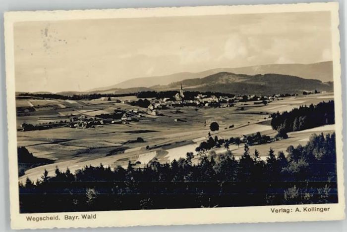 Wegscheid Niederbayern  x 1937