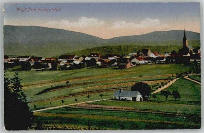 Wegscheid Niederbayern ungelaufen ca. 1920
