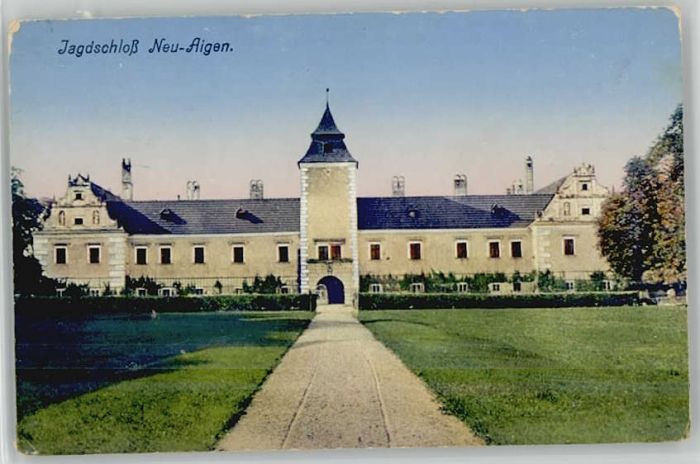 Neu-Aigen Jagdschloss Feldpost x 1915