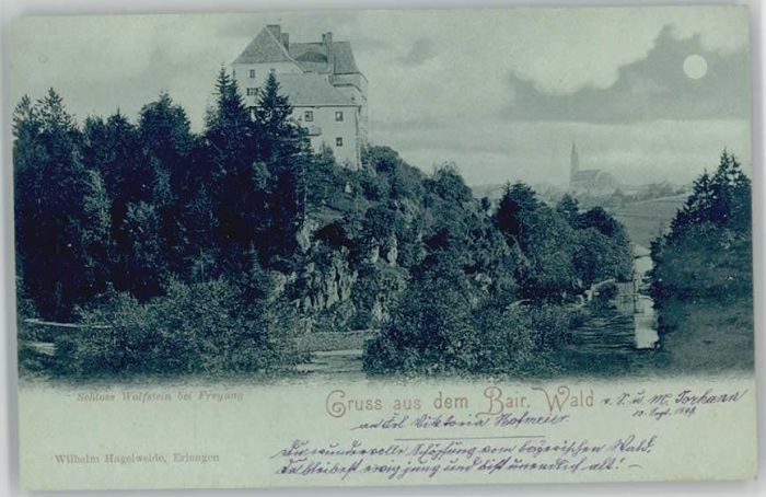 Freyung Schloss Wolfstein o 1899
