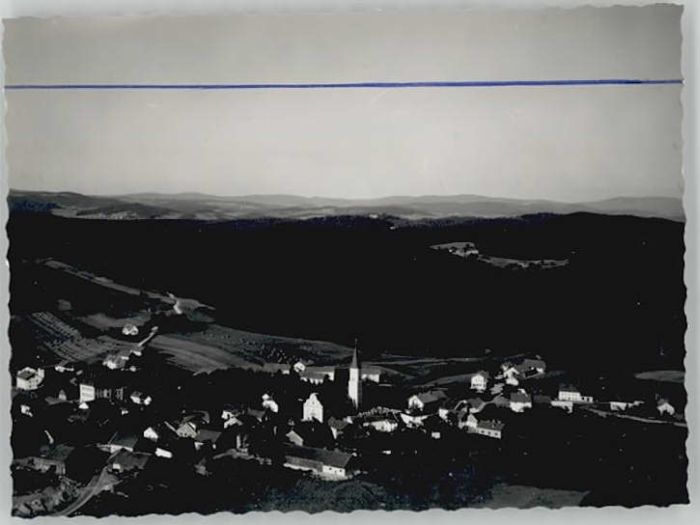 Thurmansbang Fliegeraufnahme o 1964