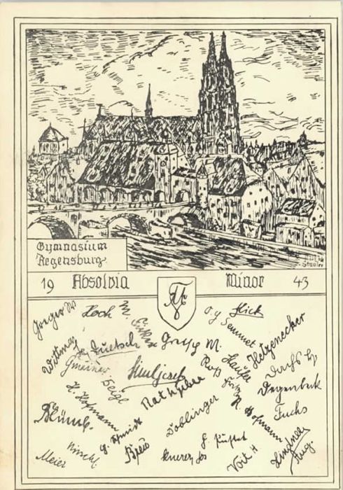 REGENSBURG Bayern  o 1943