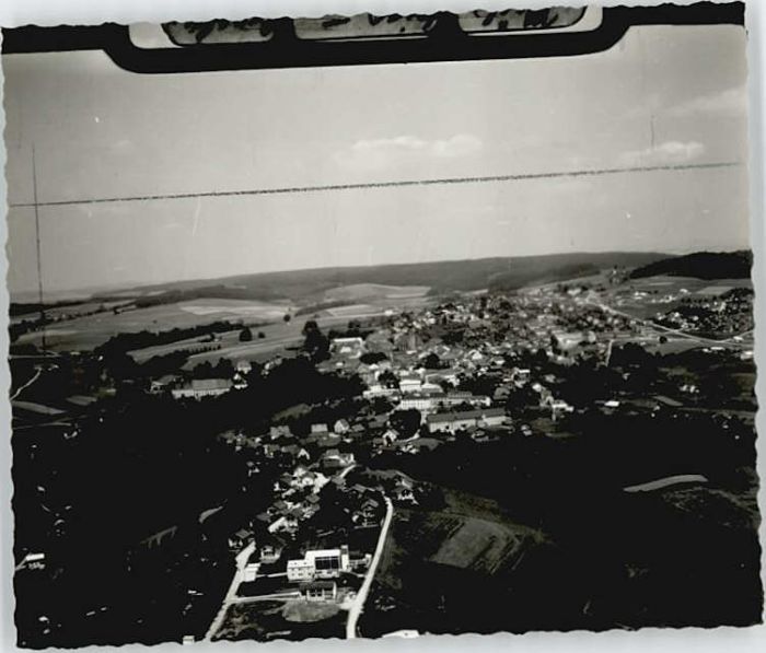 Griesbach Rottal Fliegeraufnahme ungelaufen ca. 1965
