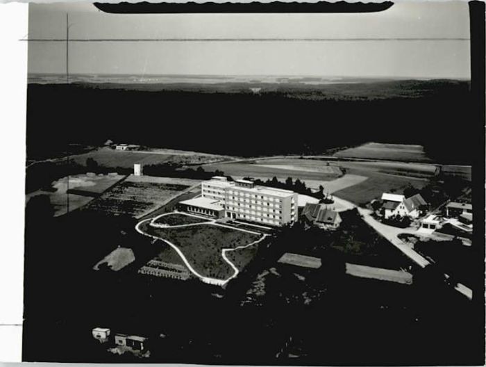 PAssAU Bayern Bruechlberg Fliegeraufnahme ungelaufen ca. 1965