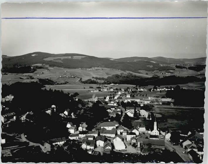 PAssAU Bayern Bruechlberg Fliegeraufnahme o 1964