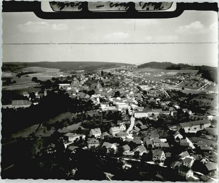 Griesbach Rottal Fliegeraufnahme ungelaufen ca. 1965