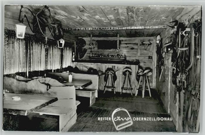 Obernzell Reitercamp ungelaufen ca. 1955