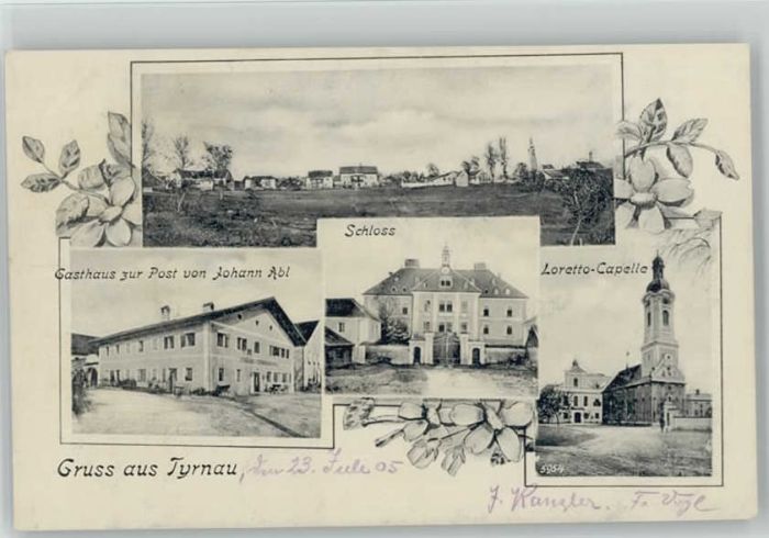 Tyrnau Loretto Kapelle Gasthaus Post ungelaufe