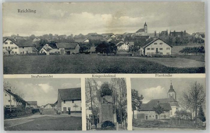 Reichling  ungelaufen ca. 1910