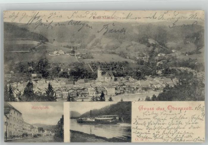 Obernzell Marktplatz  x 1899