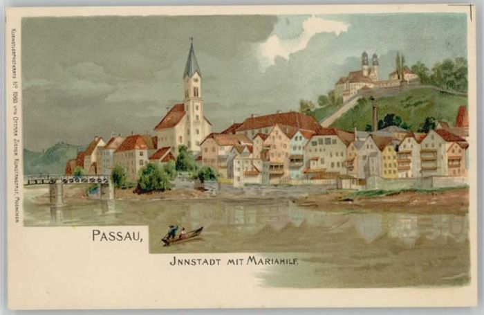 Passau Mariahilf ungelaufen ca. 1900