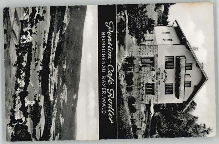 Neureichenau Pension Cafe Rodler x 1962