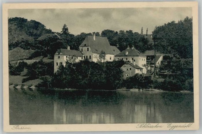 PAssAU Bayern Schloss Eggendobl ungelaufen ca. 1920