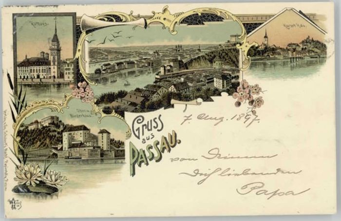 Passau Rathaus  x 1897