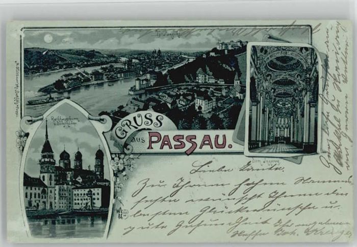 Passau Rathausturm x 1898
