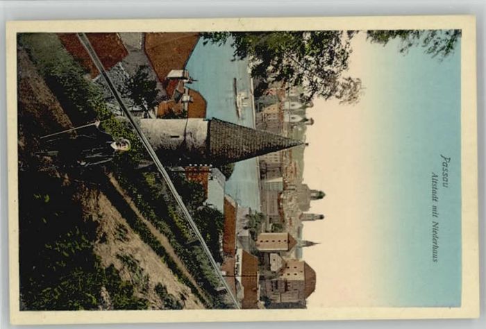 PAssAU Bayern Niederhaus ungelaufen ca. 1920