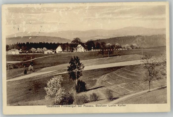 PAssAU Bayern Gasthaus Firmiangut x 1932