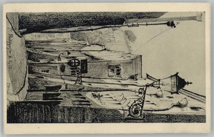 Passau Michgasse ungelaufen ca. 1920