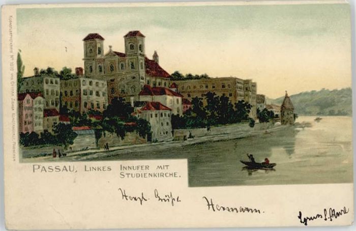 Passau Studien Kirche x 1899