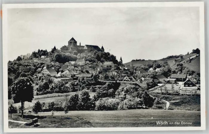 Woerth Donau ungelaufen ca. 1955