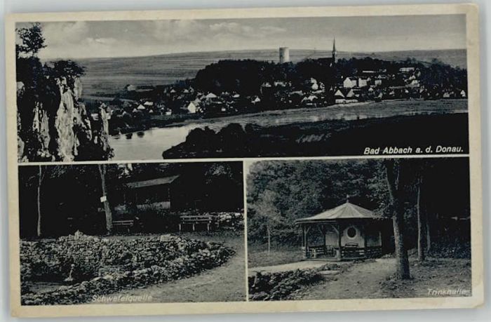 Bad Abbach Schwefelquelle x 1942