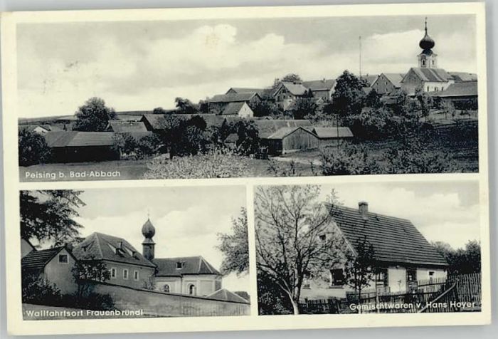 Peising bei Bad Abbach x 1961