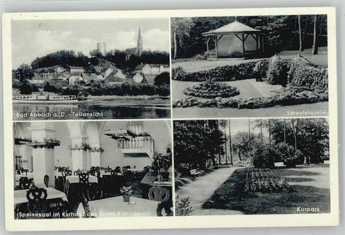 Bad Abbach Schwefelquelle x 1957