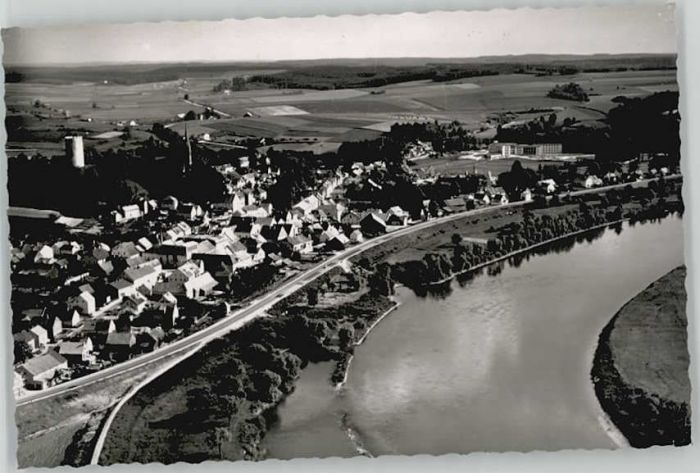 Bad Abbach Fliegeraufnahme o 1959