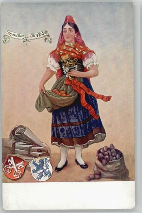 REGENSBURG Bayern  ungelaufen ca. 1900