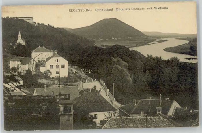 REGENSBURG Bayern Walhalla x 1913