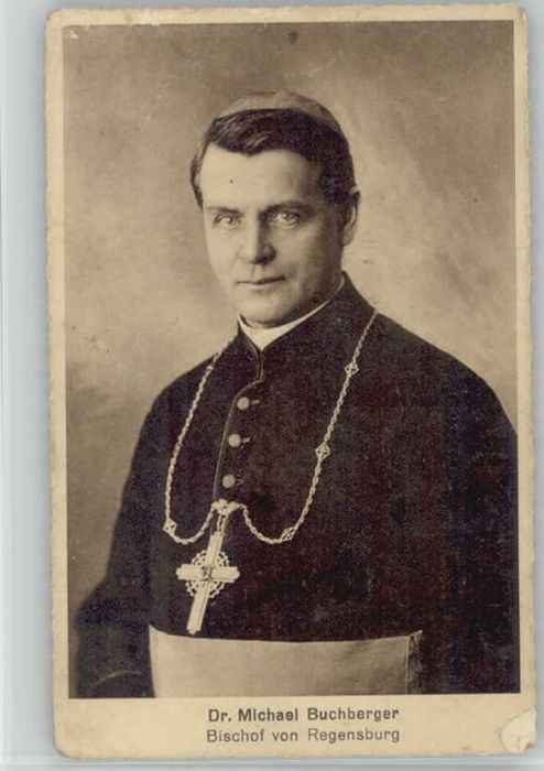 REGENSBURG Bayern Dr. Michael Buchberger ungelaufen ca. 1920