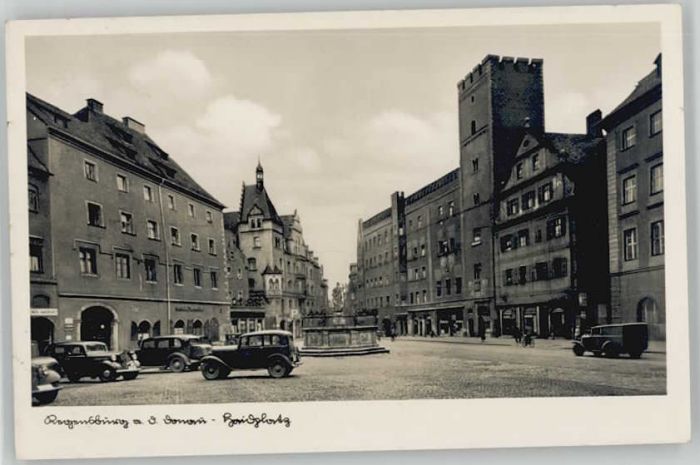 REGENSBURG Bayern Marktplatz