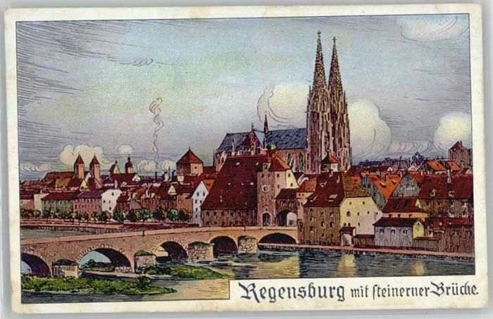 Regensburg ungelaufen ca. 1920