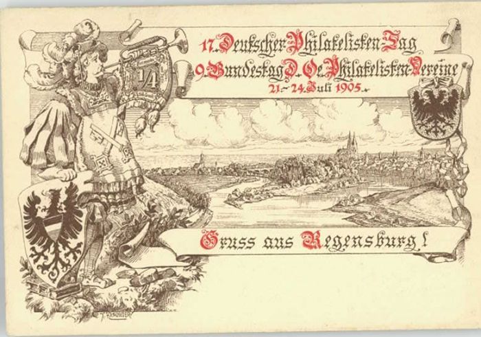 Regensburg Feldpost x 1905