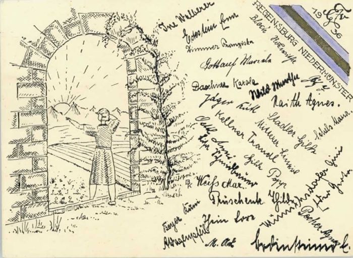 REGENSBURG Bayern Niedermuenster o 1936