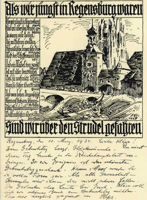 REGENSBURG Bayern  x 1934