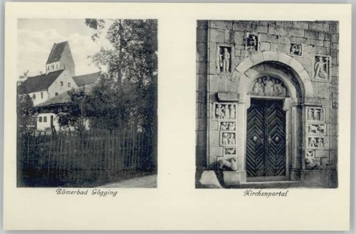 Bad Goegging ungelaufen ca. 1920