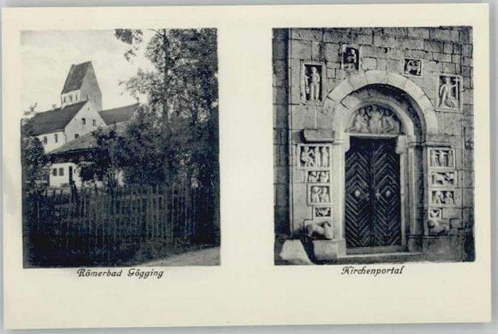 Bad Goegging ungelaufen ca. 1920