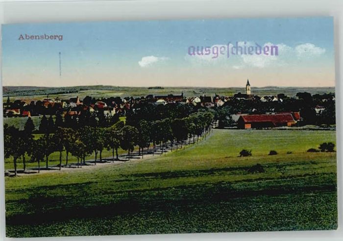 Abensberg ungelaufen ca. 1920