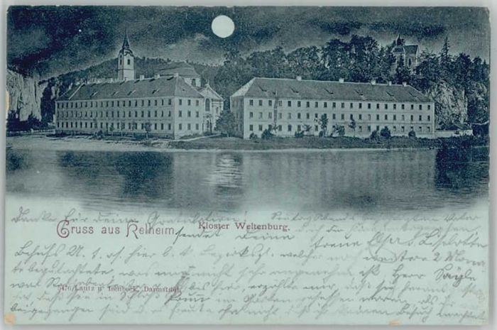 Weltenburg Kelheim Kloster x 1898
