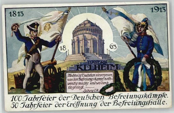 Kelheim Festjubilaeumskarte Fremdenverkehrsvere