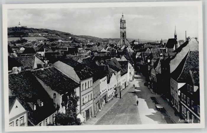Amberg Oberpfalz Amberg  ungelaufen ca. 1955