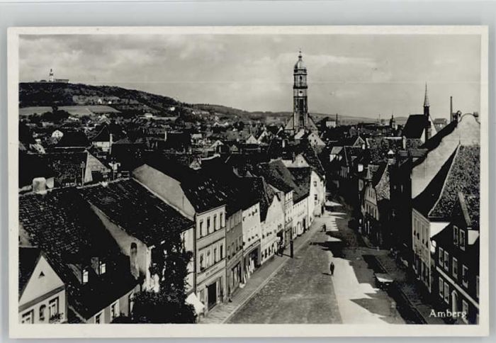 Amberg Oberpfalz Amberg  ungelaufen ca. 1955
