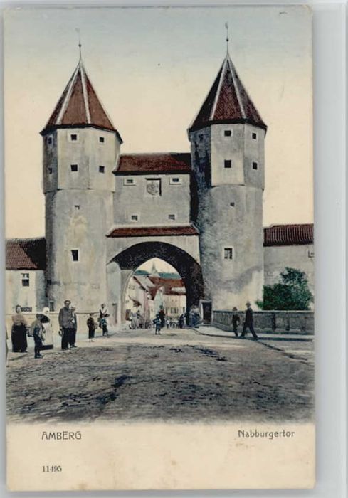 Amberg Oberpfalz Amberg Nabburger Tor x 1908