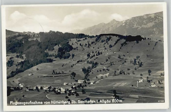 Huettenberg Fliegeraufnahme