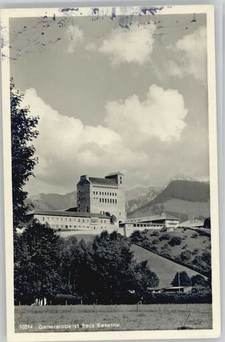 Sonthofen Oberallgaeu eneraloberst Beck Kaserne