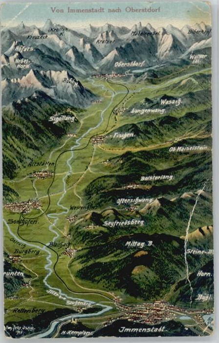 Immenstadt Allgaeu liegeraufnahme