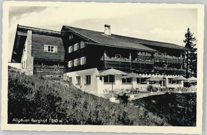 Sonthofen Oberallgaeu asthaus Allgäuer Berghof *
