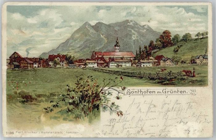 Sonthofen Oberallgaeu rünten x